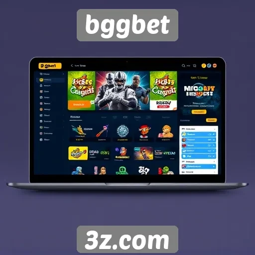 interface do usuário do site bggbet é intuitiva